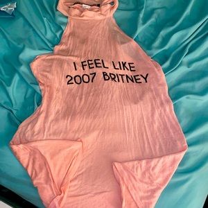 Britney 07 Halter Top Size Large